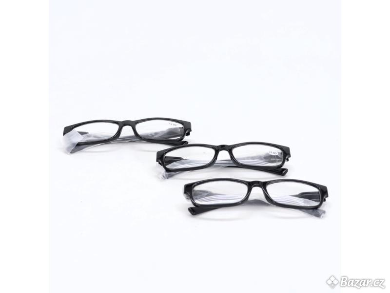 Brýle na čtení Modfans 3 ks +2.0