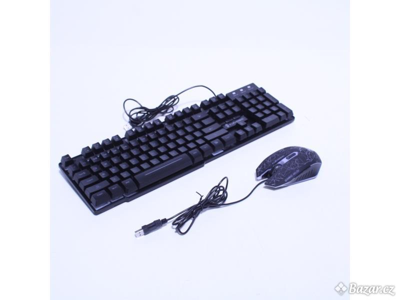 Set klávesnice a myši UrChoiceLtd T 6 černá