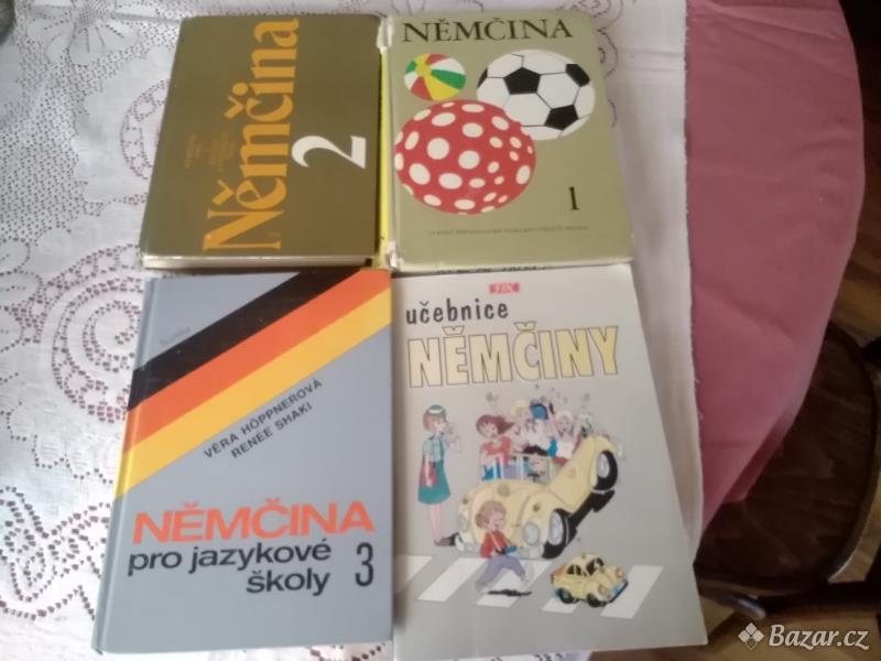 4x učebnice němčiny