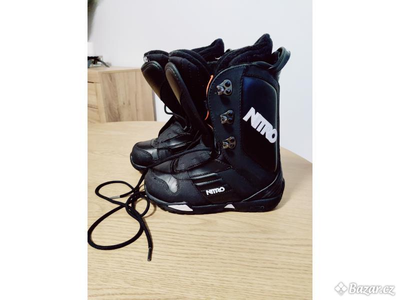 snowboardové boty NITRO, velikost 36 ( TOP stav )