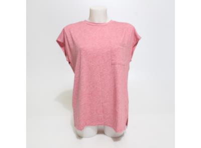Dlouhé tričko Hount  růžové L