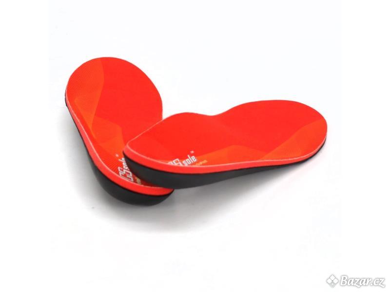 Vložky do bot červené komfortní PCSsole