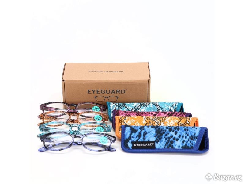 Brýle na čtení Eyeguard 4 ks