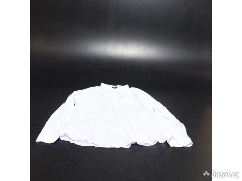 Pánská košile Coofandy bílá vel.XL