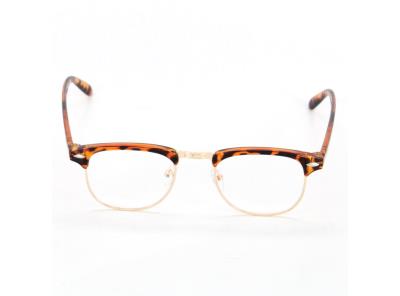 Brýle Shiratori hnědé plastové