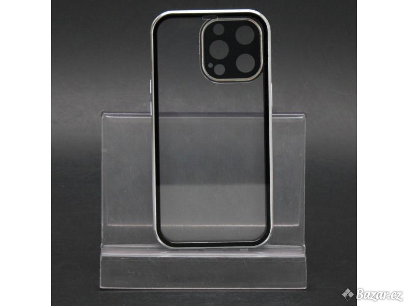Pouzdro MIMGOAL iPhone 13 Pro Stříbrný rám