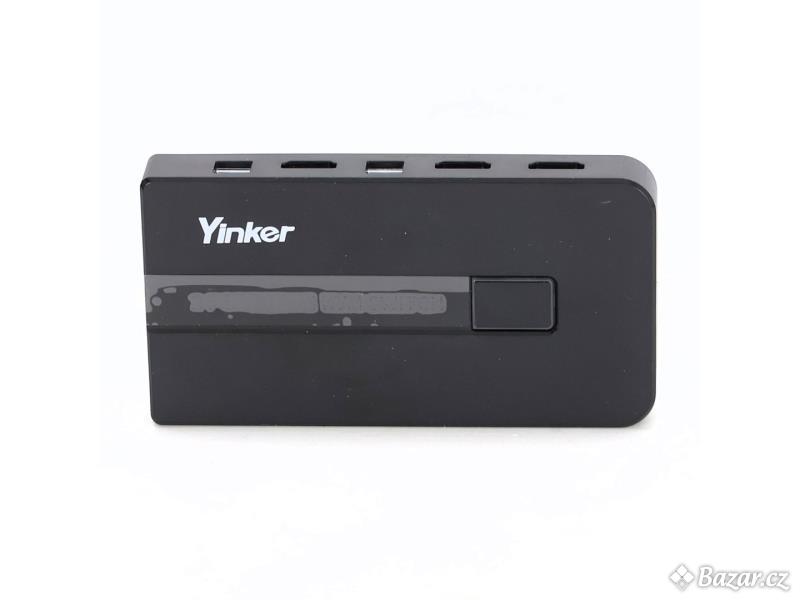 Černý HDMI Switch Yinker KH2S