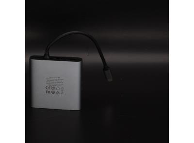 Rozbočovač USB-C Orico , šedý