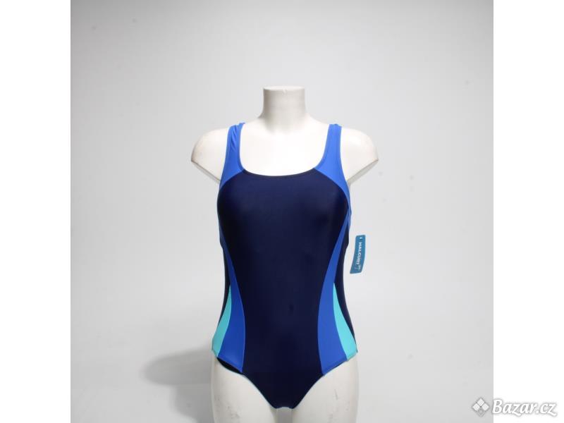 Jednodílné dámské plavky Halcurt modré S