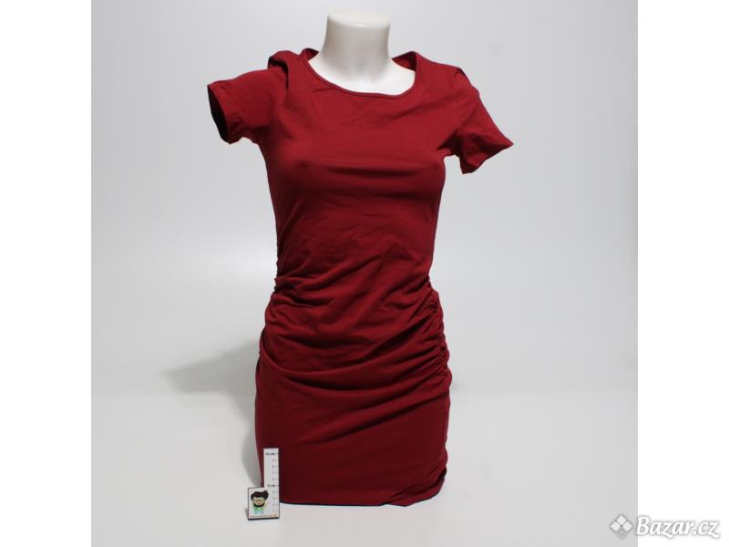 Dámské letní šaty Missufe červené S
