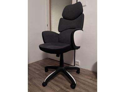 Kancelářská židle - křeslo Carryhome šedé/černé/bílé