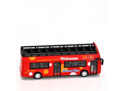 Model auta Yijiaoyun červený autobus