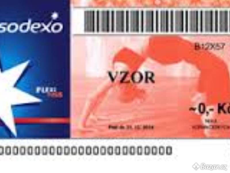 Koupím poukázky Flexi pass, Ticket multi , Unisek, stravenky i za rok 2023