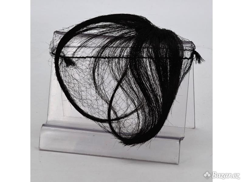 Černý vlasový příčesek vel. 12 cm