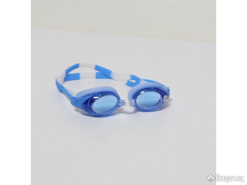 Dioptrické plavecké brýle EnzoDate, modré