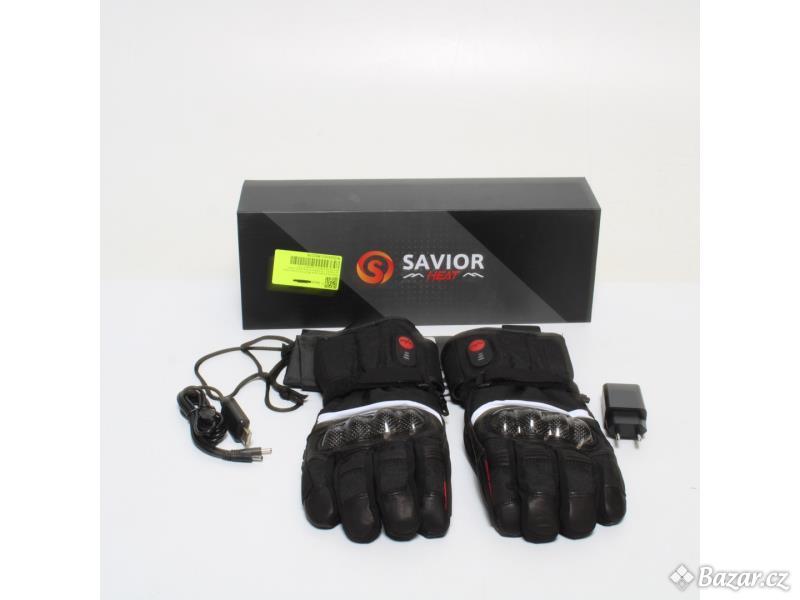 Vyhřívané rukavice SAVIOR HEAT černé XS