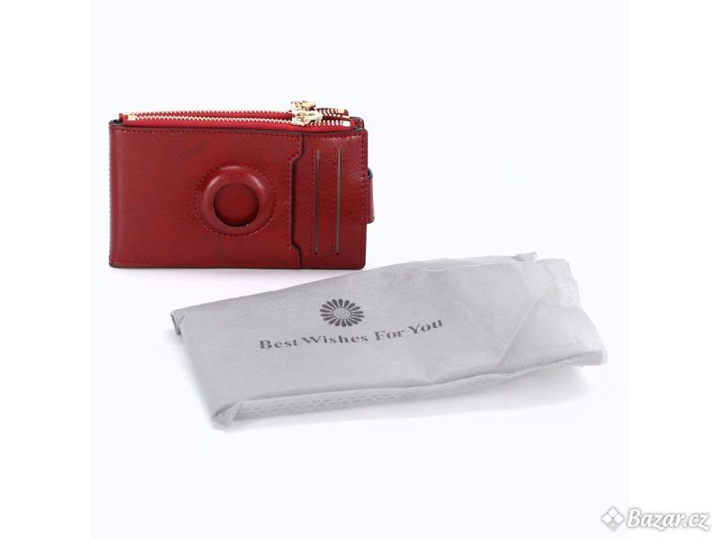 Dámská mini peněženka, červená