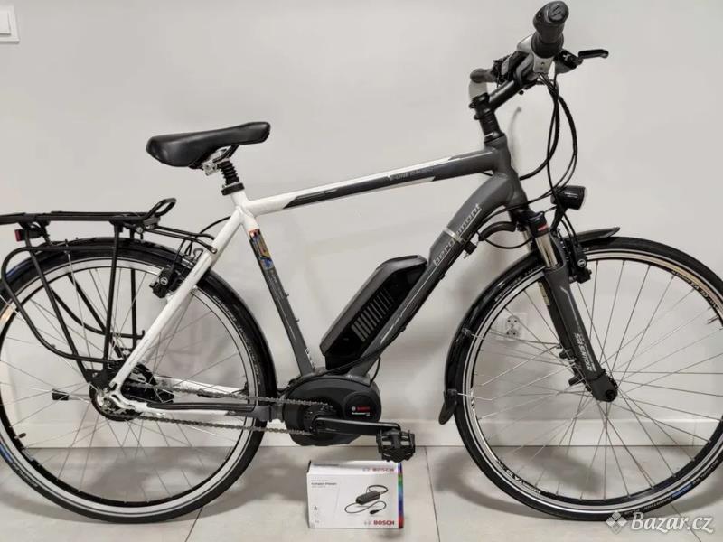 9884 km 2016 E-Bike: Elektrokolo BOSCH CX 75 Nm, 500 Wh, L 178 cm do 185 cm, Autopřevody NUVINCI