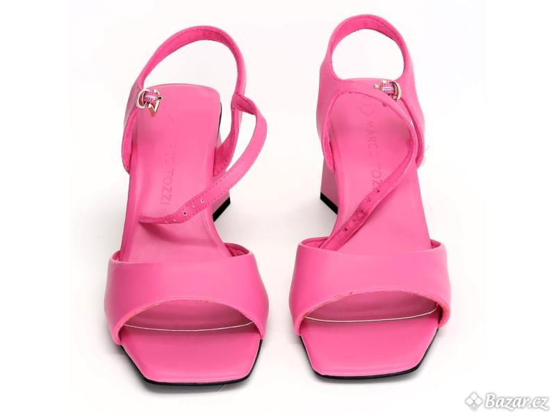 Dámské sandále Marco Tozzi, růžové, vel. 39