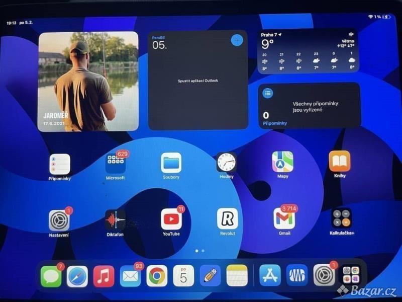 iPad Pro 11, 256Gb, 2018, Face ID, 100% funkční