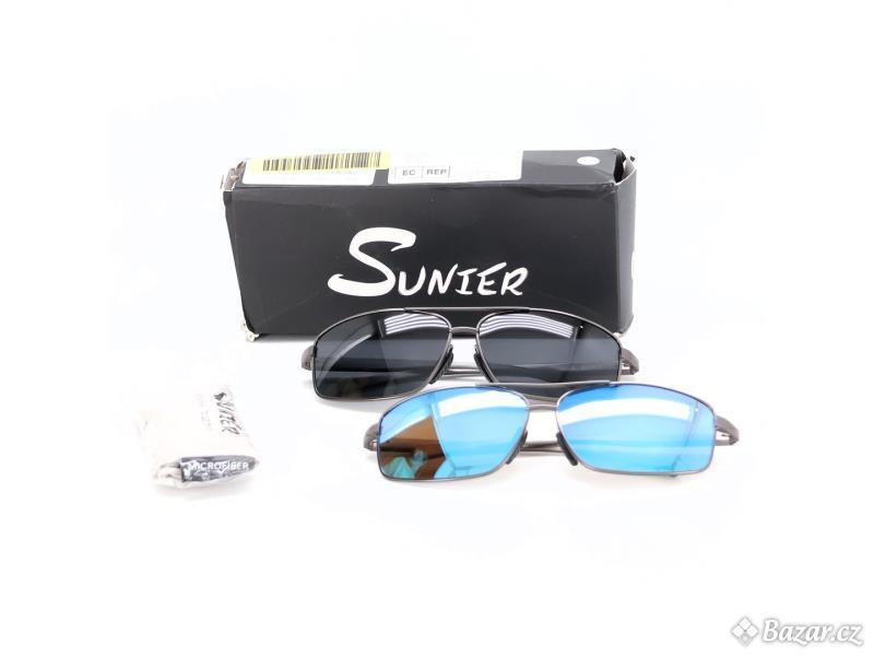 Sluneční brýle SUNIER SF-M2458-C2C4 2 ks