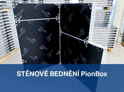 Stěnové bednění PionBox 40 m2 shodné s Tekko - nový