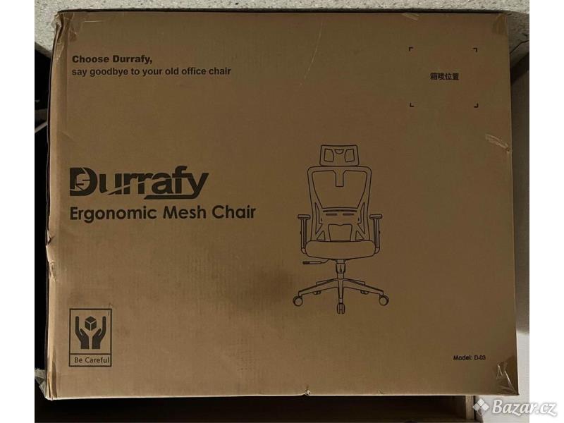 Prodám novou ergonomickou/kancelářskou židli - 1200 kč