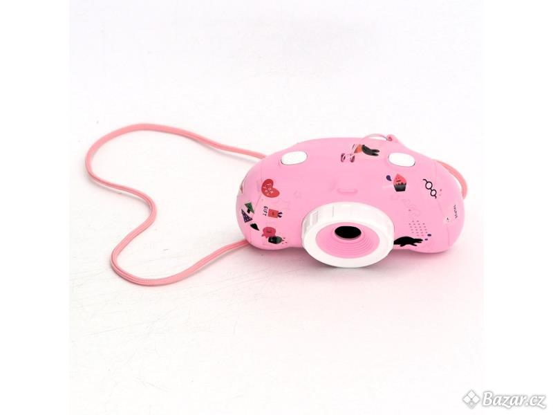 Dětská kamera Wowgo KCBA-88 růžová