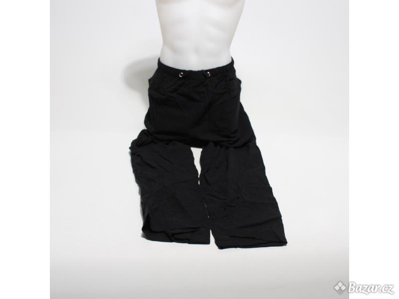Pánské kalhoty VANVENE široké černé 4XL