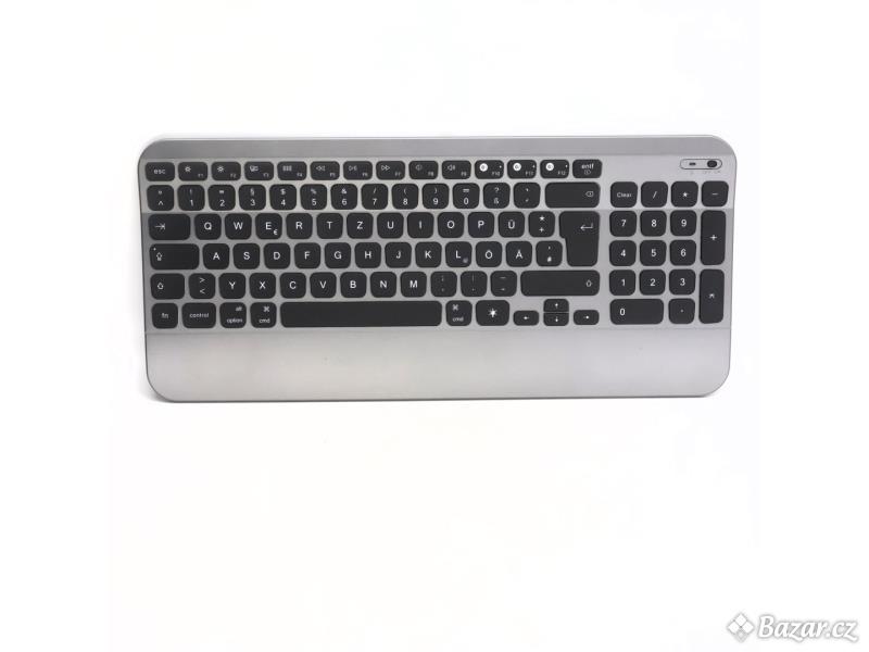 Bezdrátová klávesnice Seenda K204 šedá