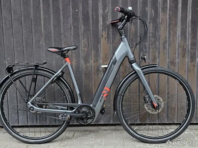 DUTCH E-Bike: Holandské elektrokolo KOGA na pásce, BOSCH PLUS 50 Nm, 500 Wh, NEXUS 8, 56 cm, 28