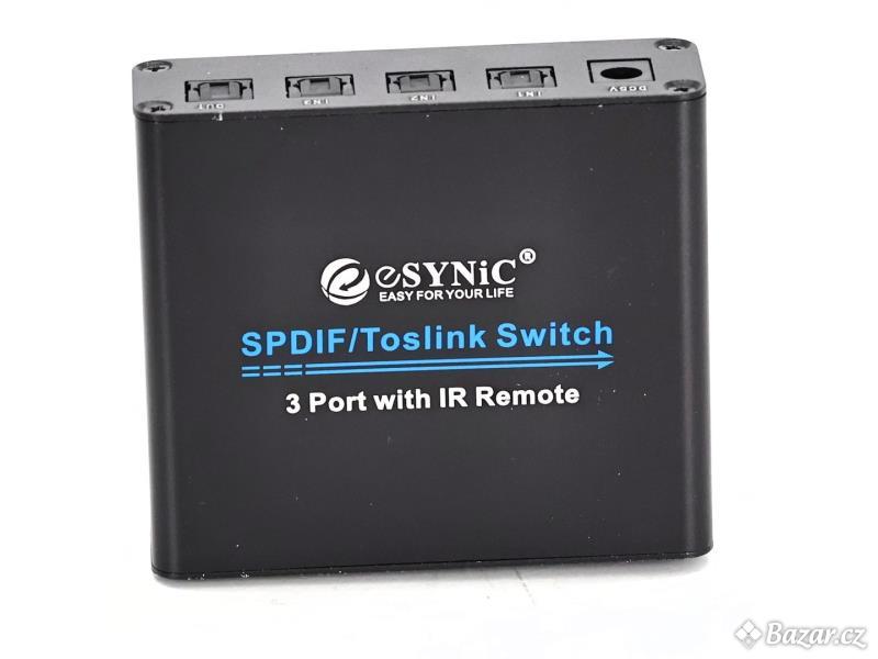 Digitální audio switch eSynic ESY077 