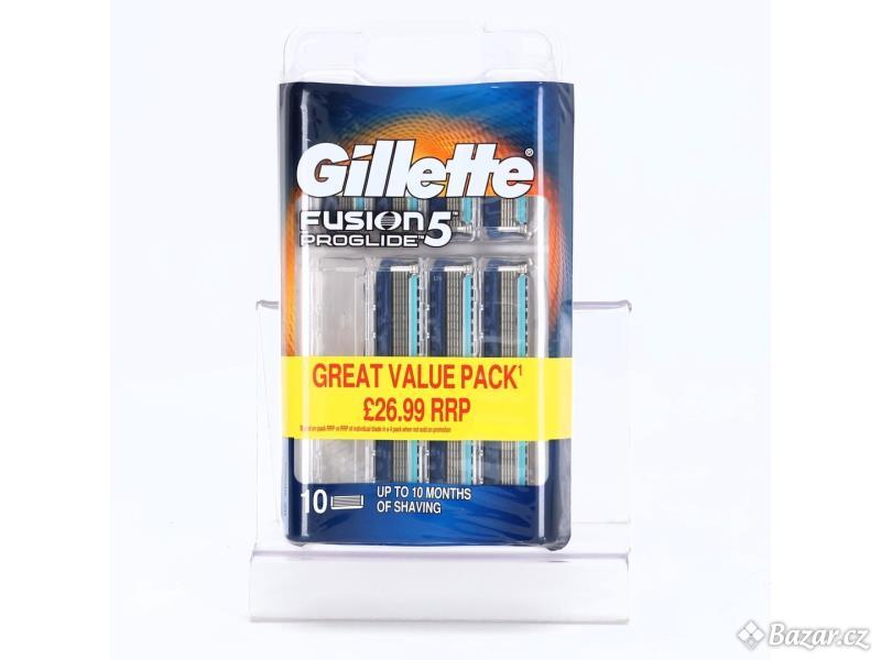 Náhradní holící hlavice Gillette, 1x10 ks