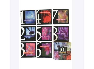 101 Klasická Hudba 8 CD Set Koncertní Waltz Adagio Baroque Romance Piano Largo Opera 