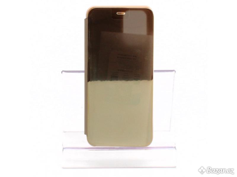 Pouzdro Ysnzaq Flip Mirror Golden pro Xiaomi