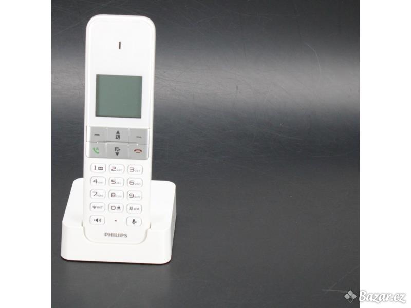 Bezdrátový telefon Philips D4701W/34 bílý