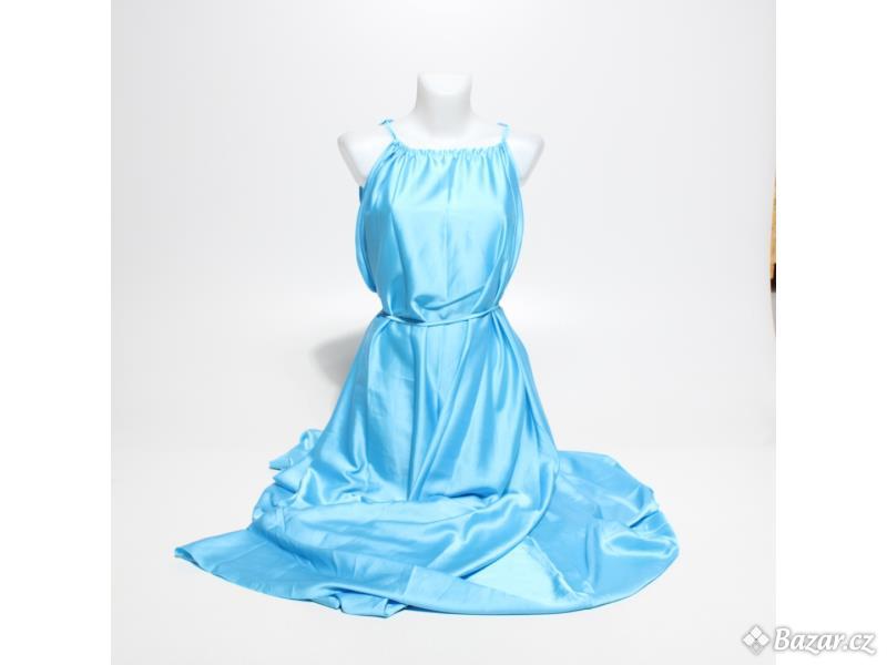 Dámské šaty plesové modré