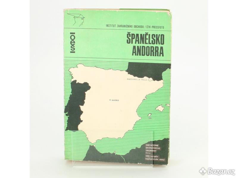 Kniha Španělsko Andora         