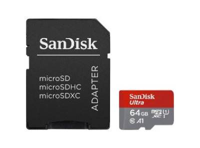 215421 MicroSDXC 64GB 140M UHS-I SANDISK