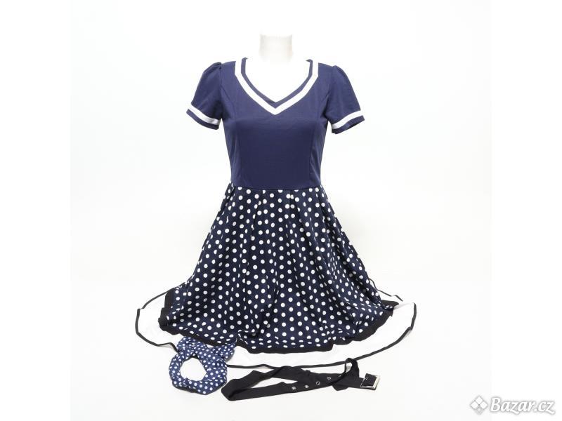 Dámské šaty Axoe námořnická modrá L