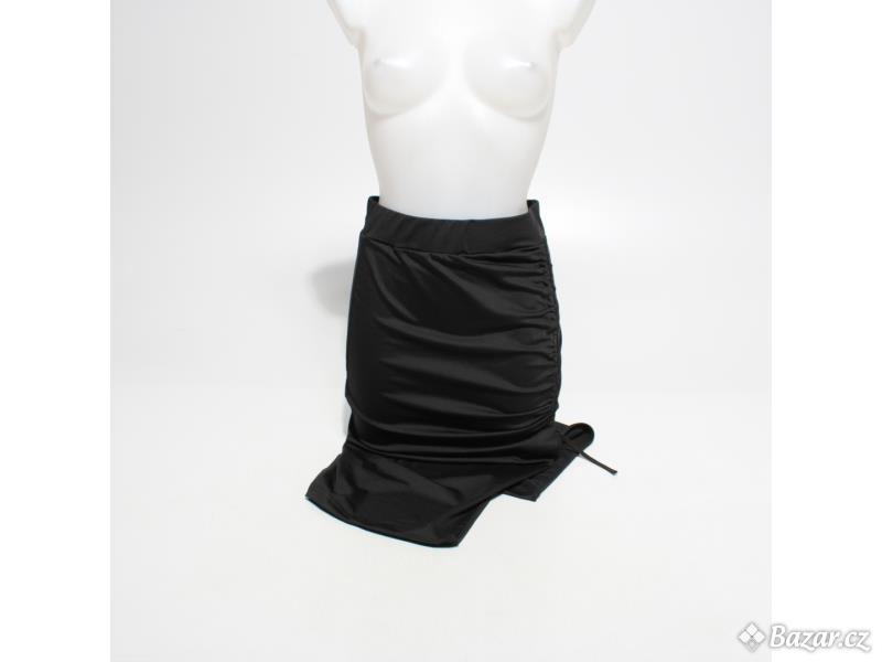 Dámská sukně na kolena černá