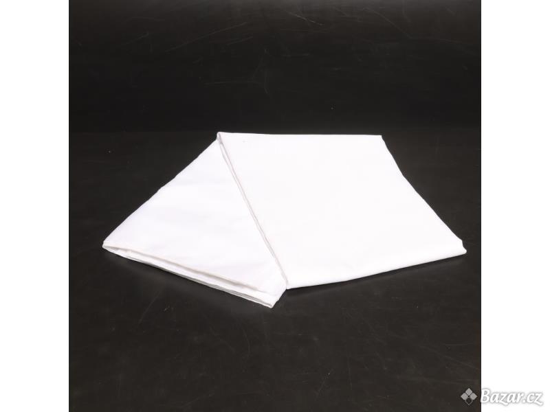 Bílý závěs 225 x 150 cm, polyester