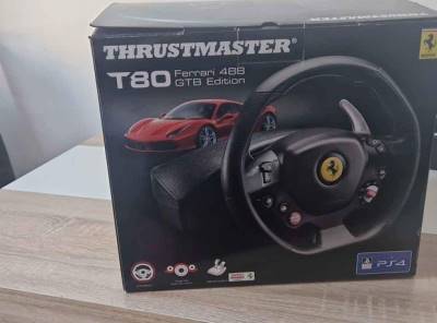 PS4 volant T80 Ferrari 488 GTB editor (Thrustmaster)