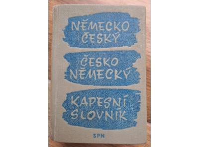 Německo-český a česko-německý kapesní slovník