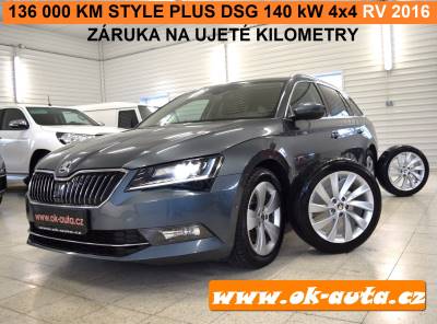 Škoda Superb 2.0 TDI STYLE PLUS 140 kW 4x4 nové ČR