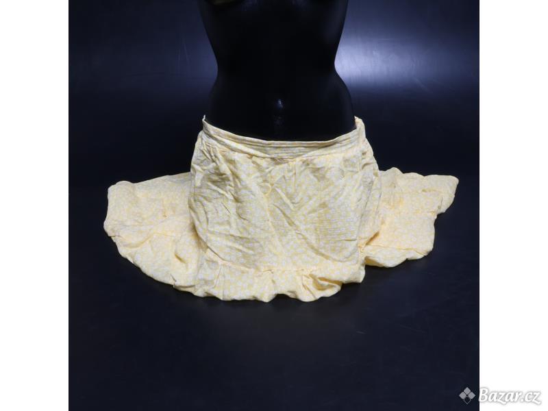 Dámská sukně Žlutá velikost 44