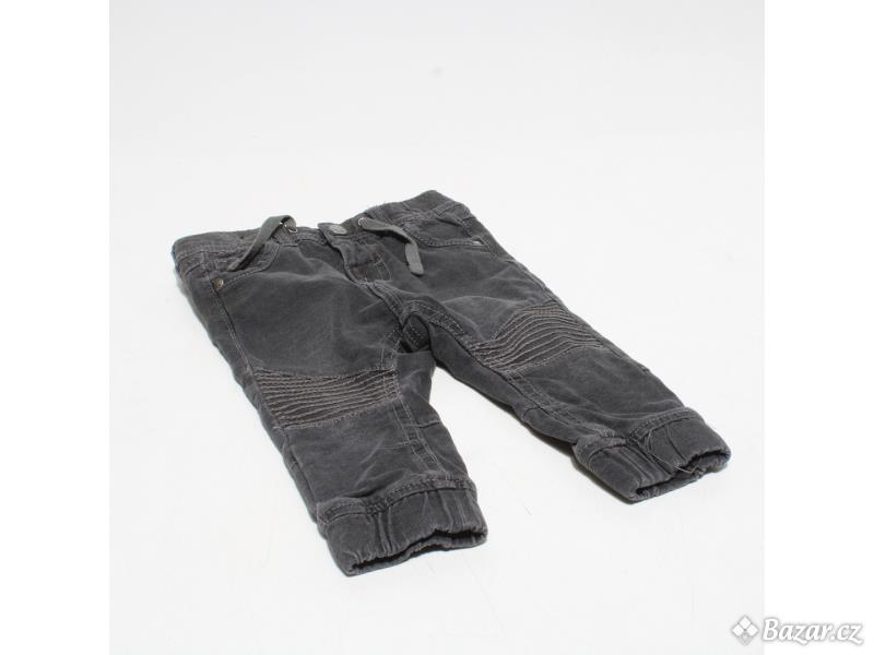 Dětské kalhoty černé vel. 74 (6-9 měsíců)	