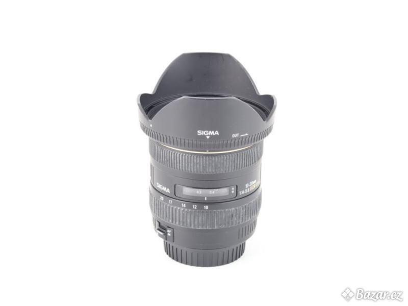 Sigma 10-20 mm f/4,0-5,6 EX DC HSM pro Canon