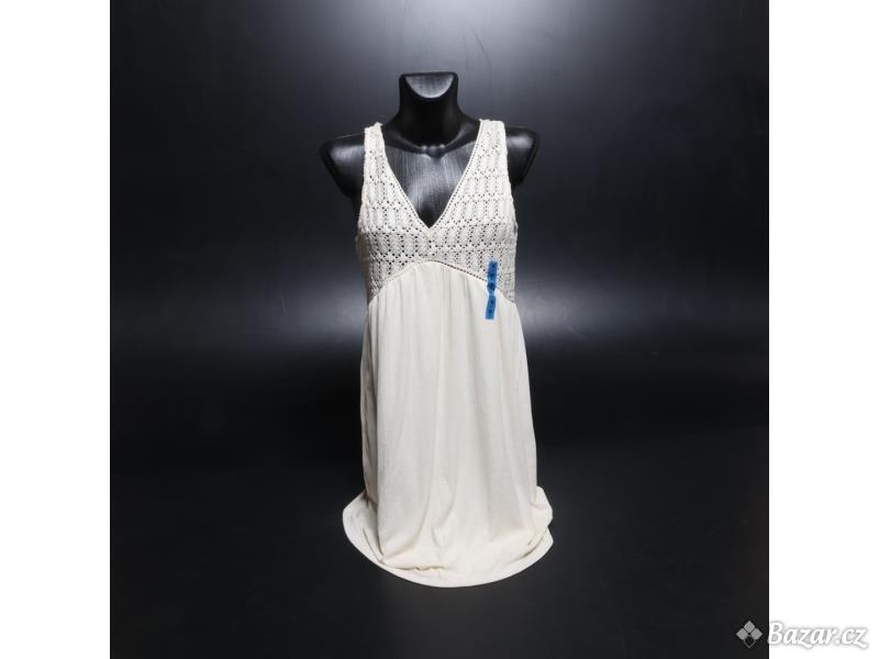 Dámské šaty Reserved SS23 white line M