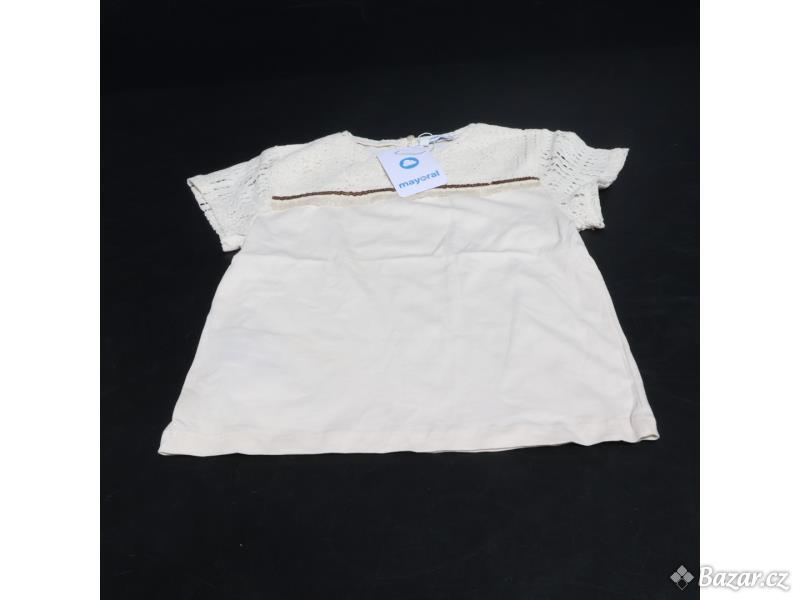 Dětské tričko bílé velikost 134